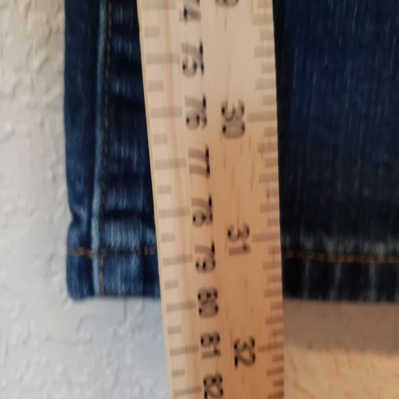 Levis Womens 515 Bootcut Dark Wash Jeans Stretch Denim Size 14 - Picture 6 of 7